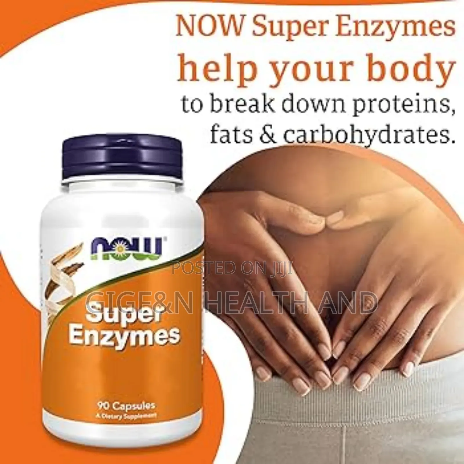 Now Foods, Super Enzymes, 60 Caps (Digestive Gut Health)