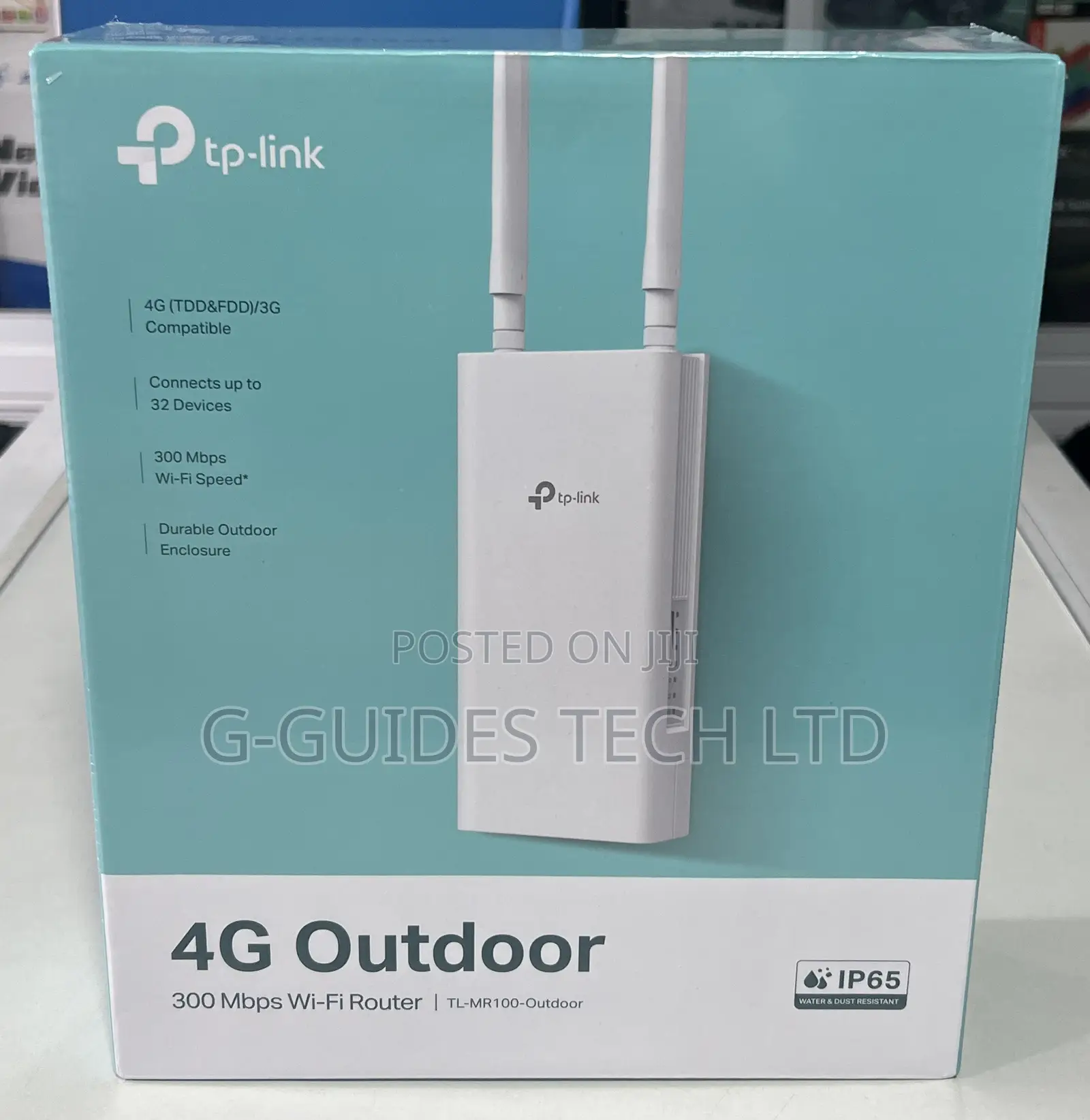 Tp-Link 4g Outdoor 300mbps Wi-Fi Router Tl-Mr100-Outdoor