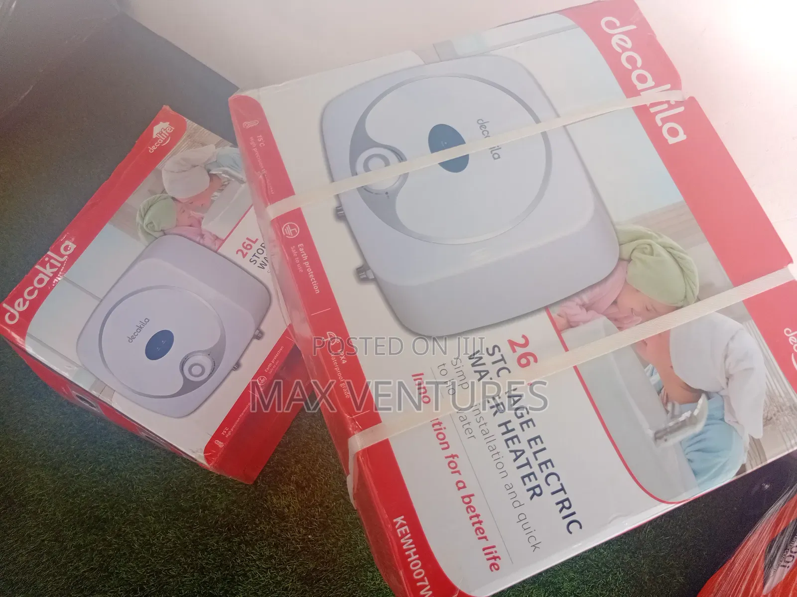 Goofy Decakila Kewh007w 26l Electric Water Heater Set
