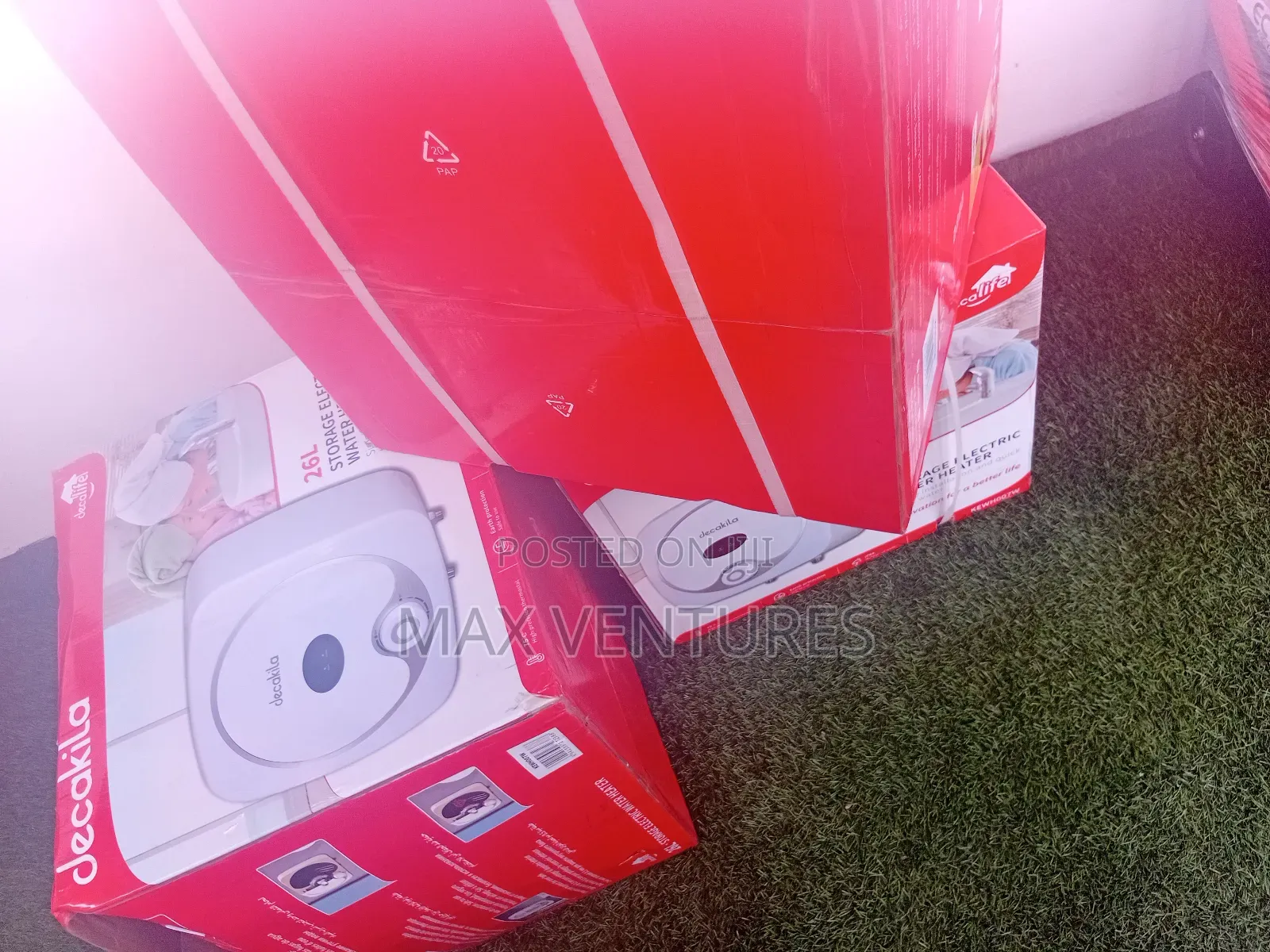 Warm 26l Decakila Kewh007w Electric Water Heater Set