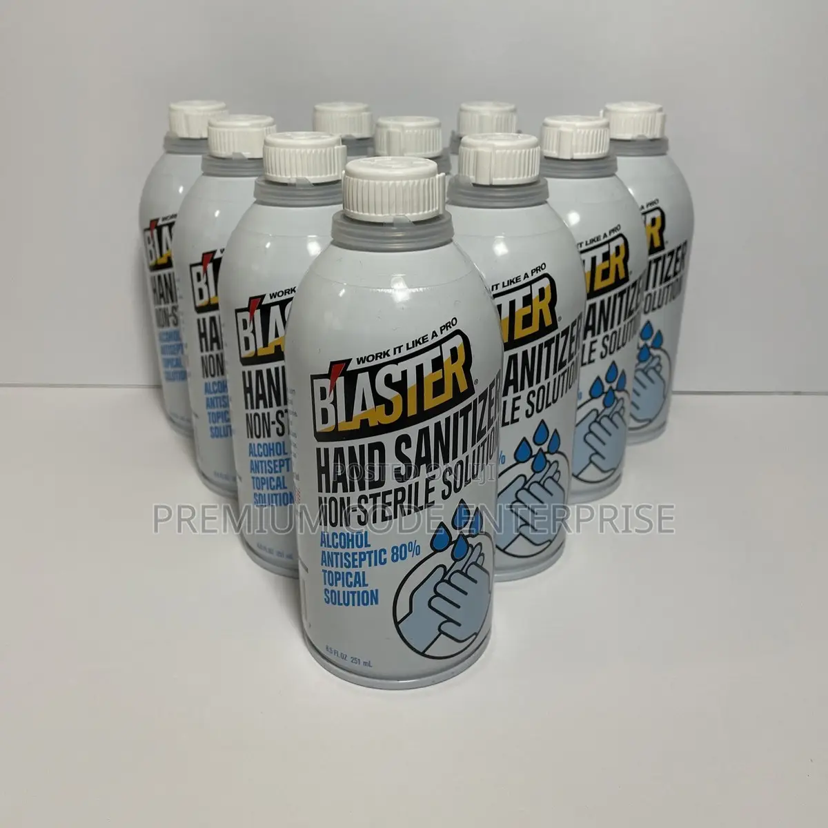 Blaster 80% Alcohol Hand Sanitizer – 251ml