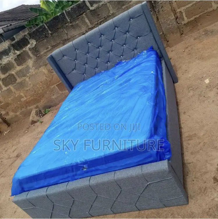 Double Bed Frame With Mattress