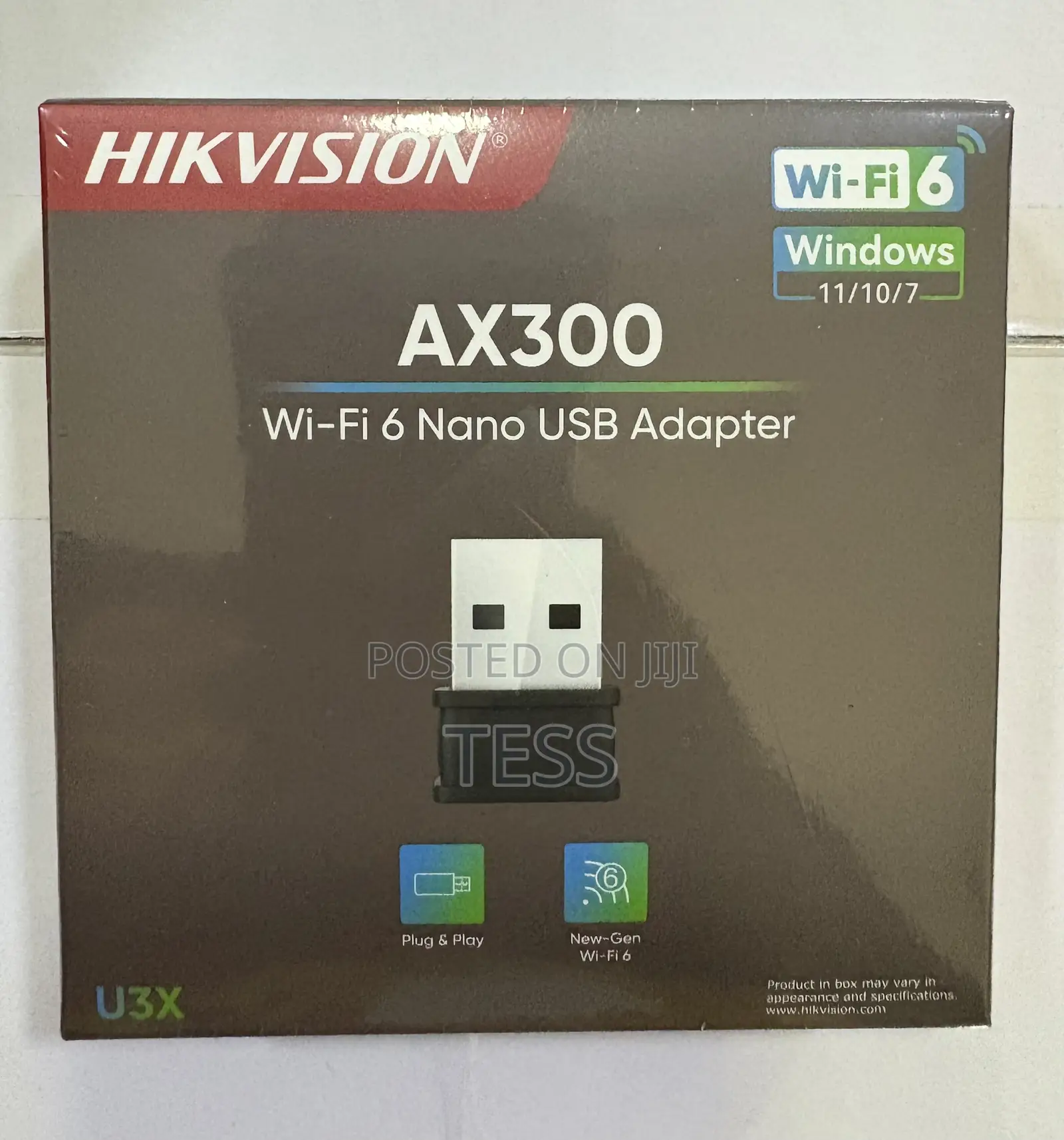 Hikvision Usb Wifi Receiver Wifi 6 Usb Adapter Ds-3wru3x
