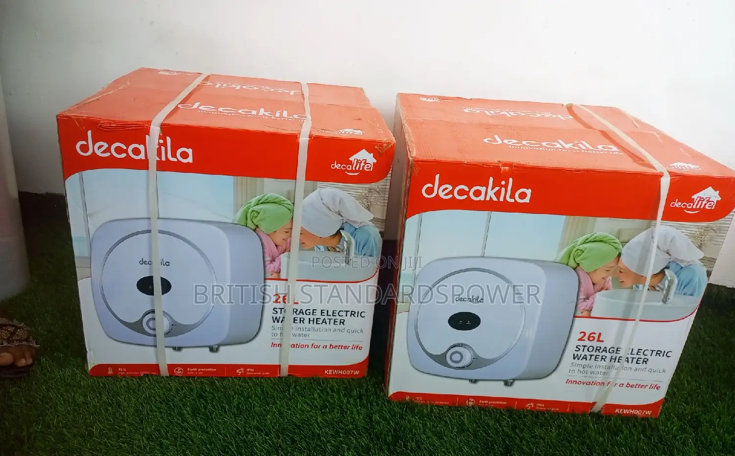Hygieneic Water Heater 26liters Decakila Water Heater
