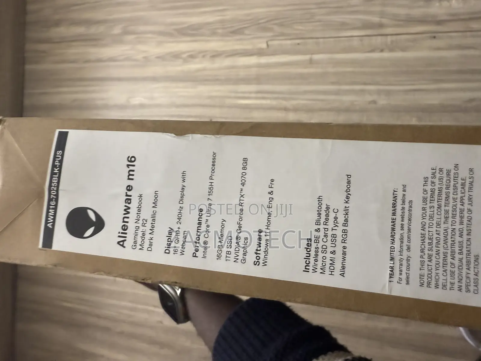 New Laptop Alienware M17x R2 16GB Intel Core Ultra 7 SSD 1T