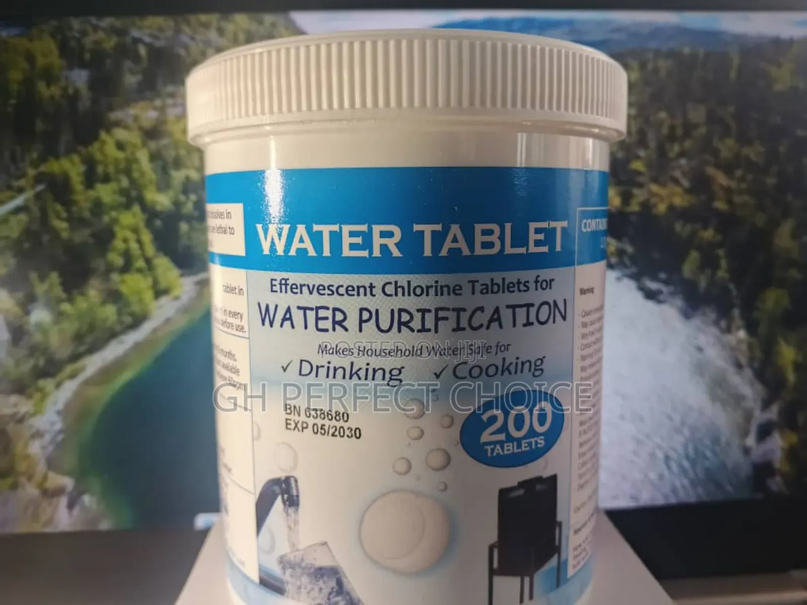 Affordable Effervescent Chlorine Water Purifier