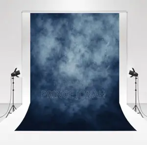 Kate 1.5 * 2.2m/5 * 7ft Classic Textured Blue Backdrop