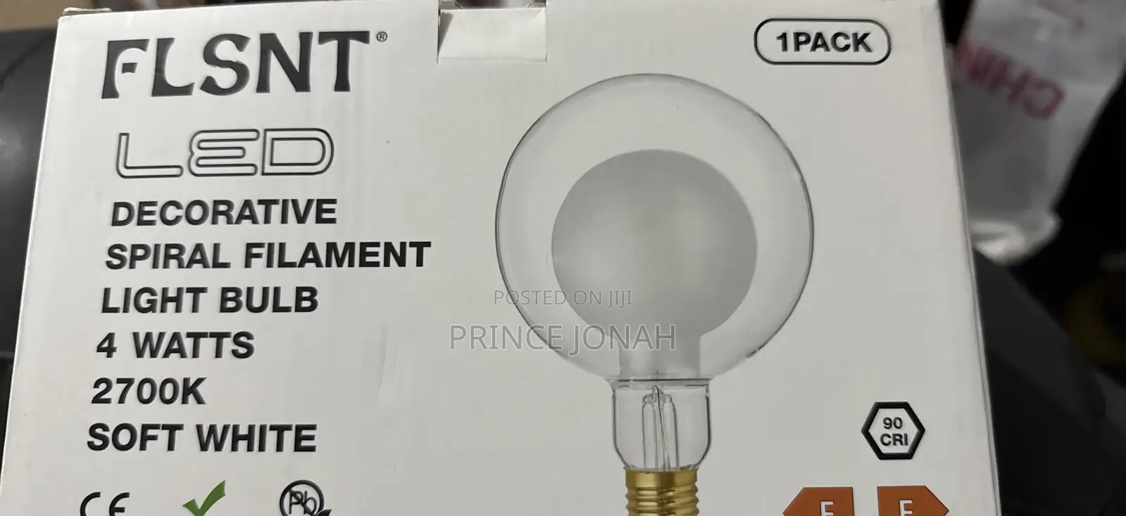 FLSNT G125 Decorative Globe Led Edison Bulbs