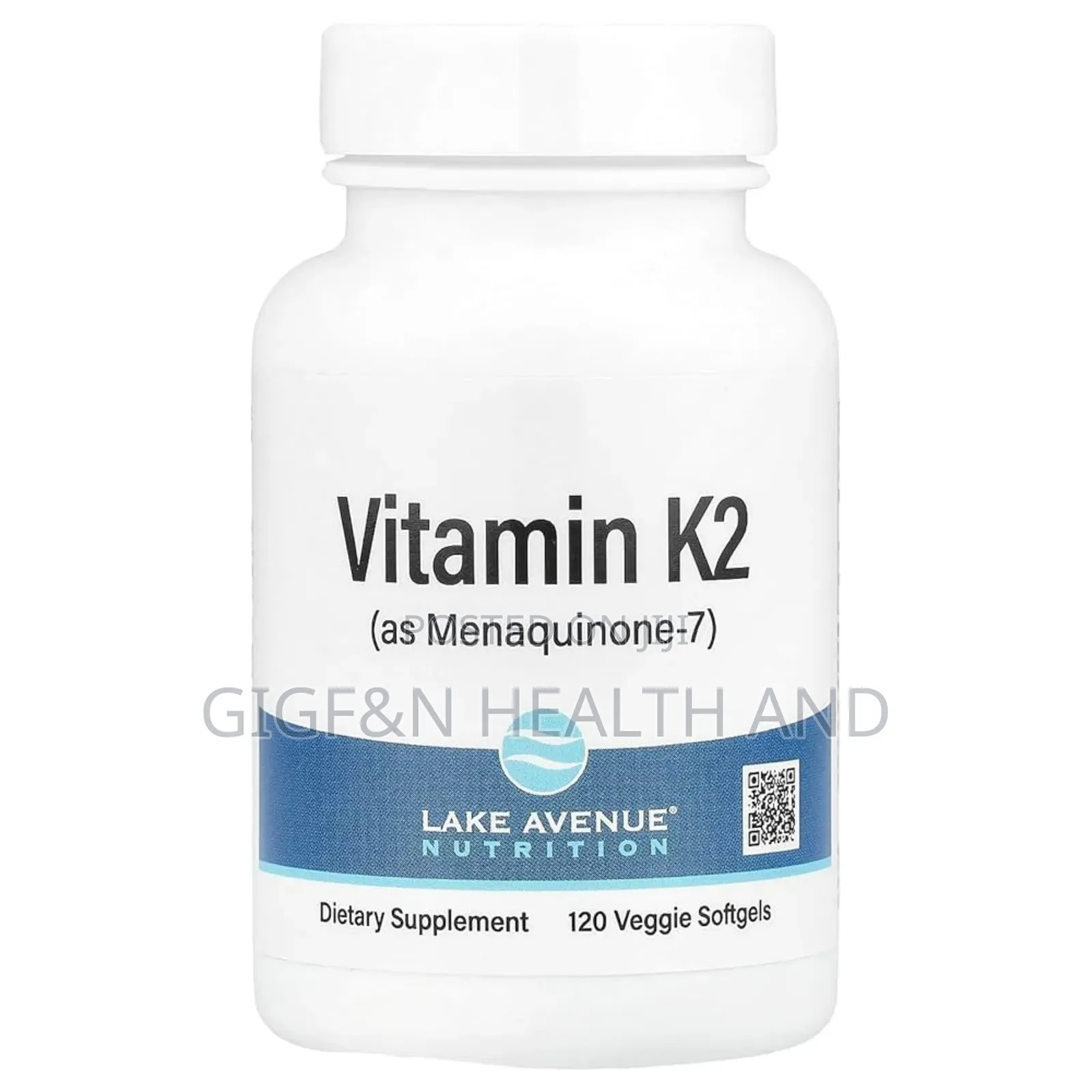 Lake Avenue, Vitamin ( as Mk-7) 120 Softgel