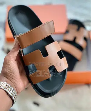 Original Hermes Unisex Slippers in Colors and Sizes in Box