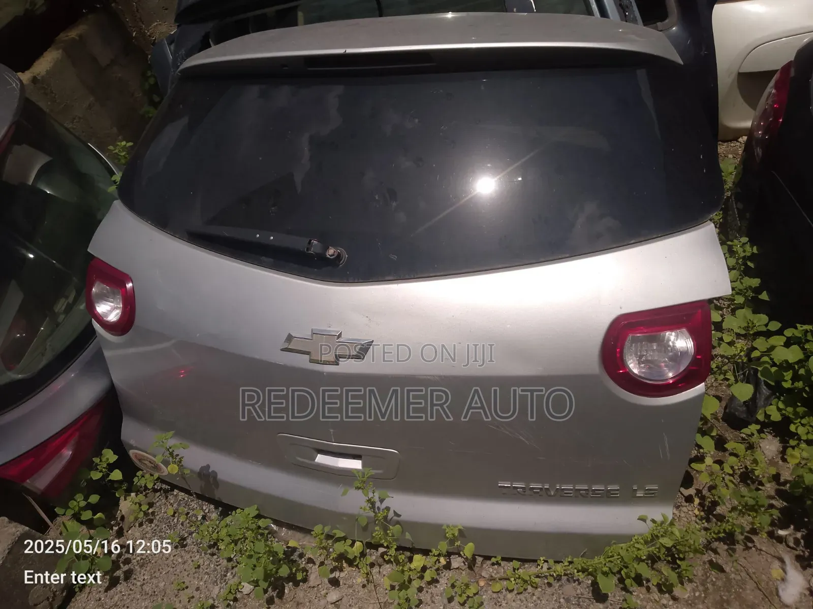 Chevrolet Traverse Boot, Traverse Tailgate