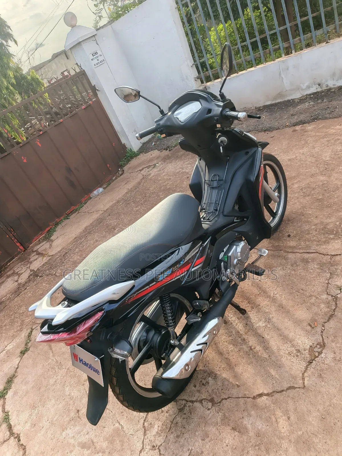 Haojue UH115/UH115S 2021 Black