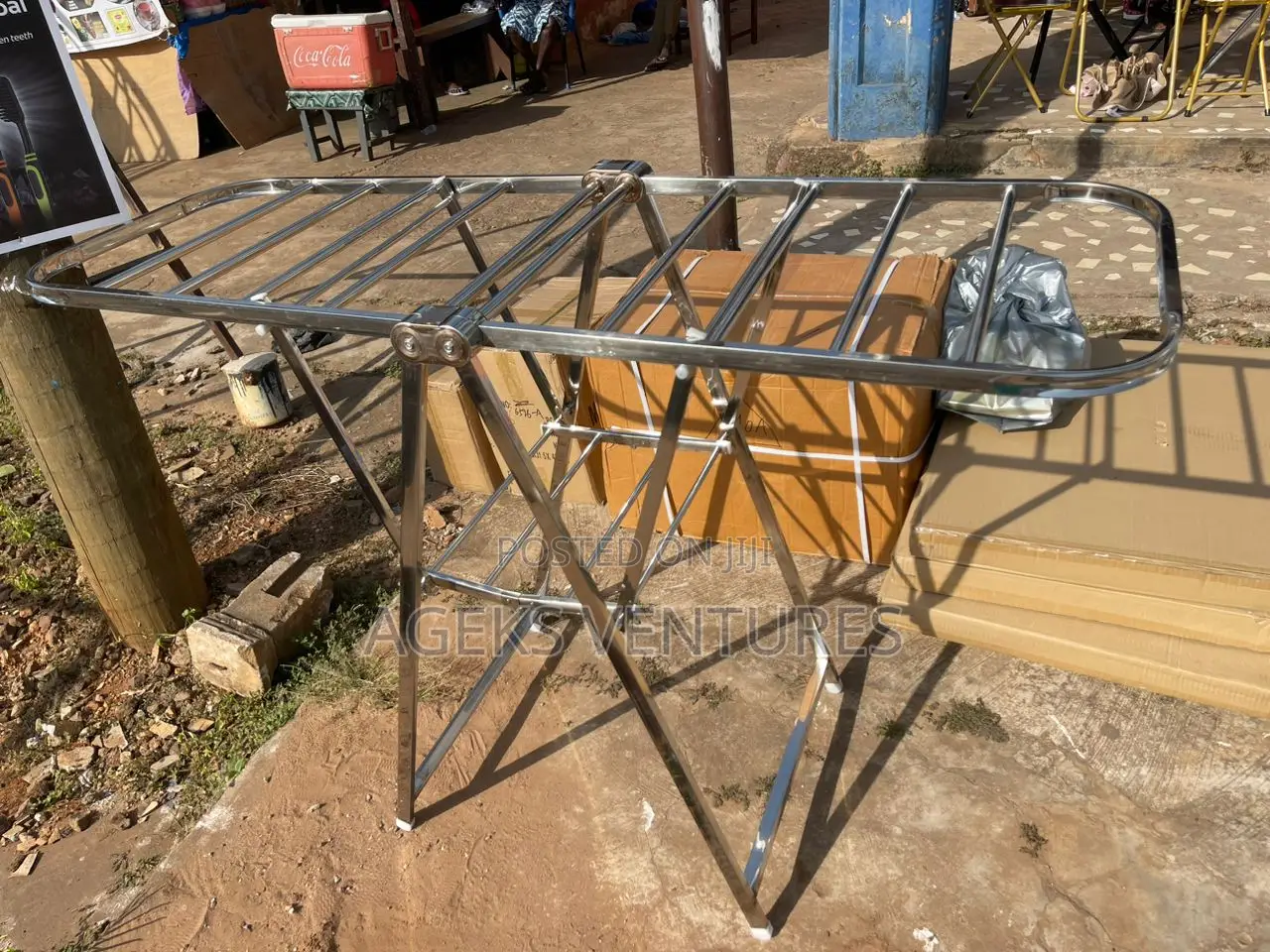 Foldable Metal Cloth Rack