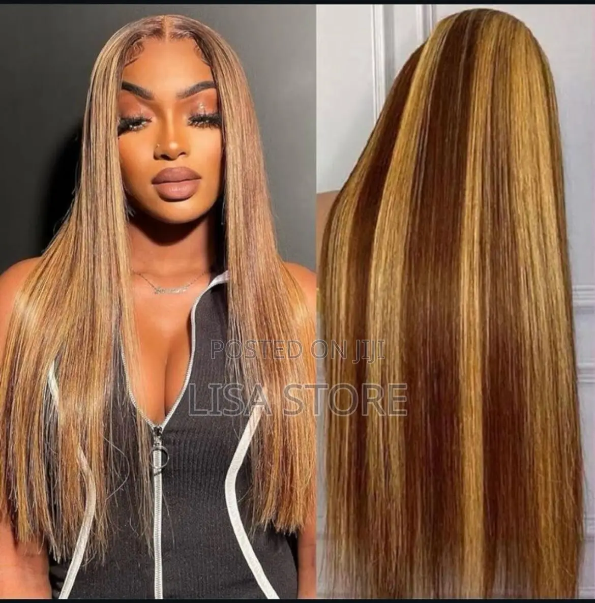 Bouncy Piano Colored Human Hair