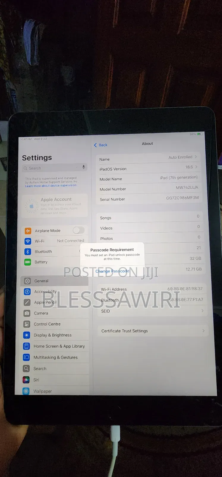 Apple iPad 10.2 (2019) 32 GB Gray