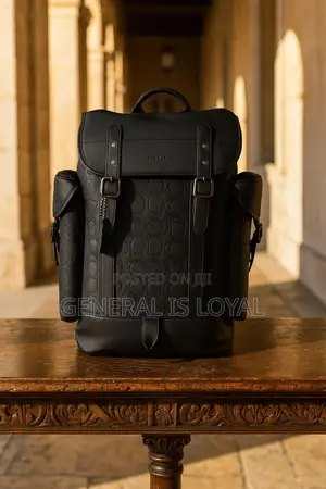 Photo - Coach Backpack Black, Ash and Black