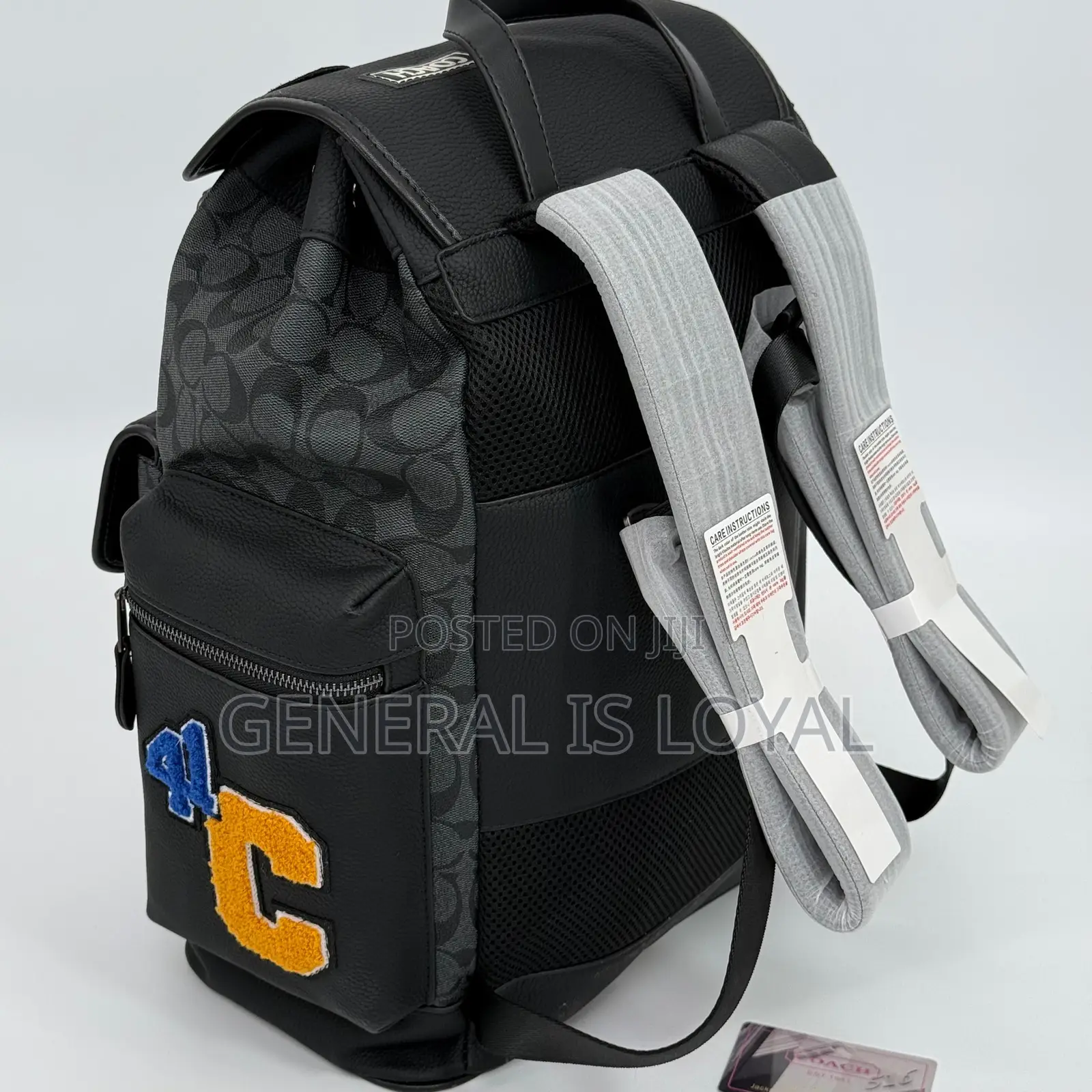 Coach Backpack Black, Ash and Black