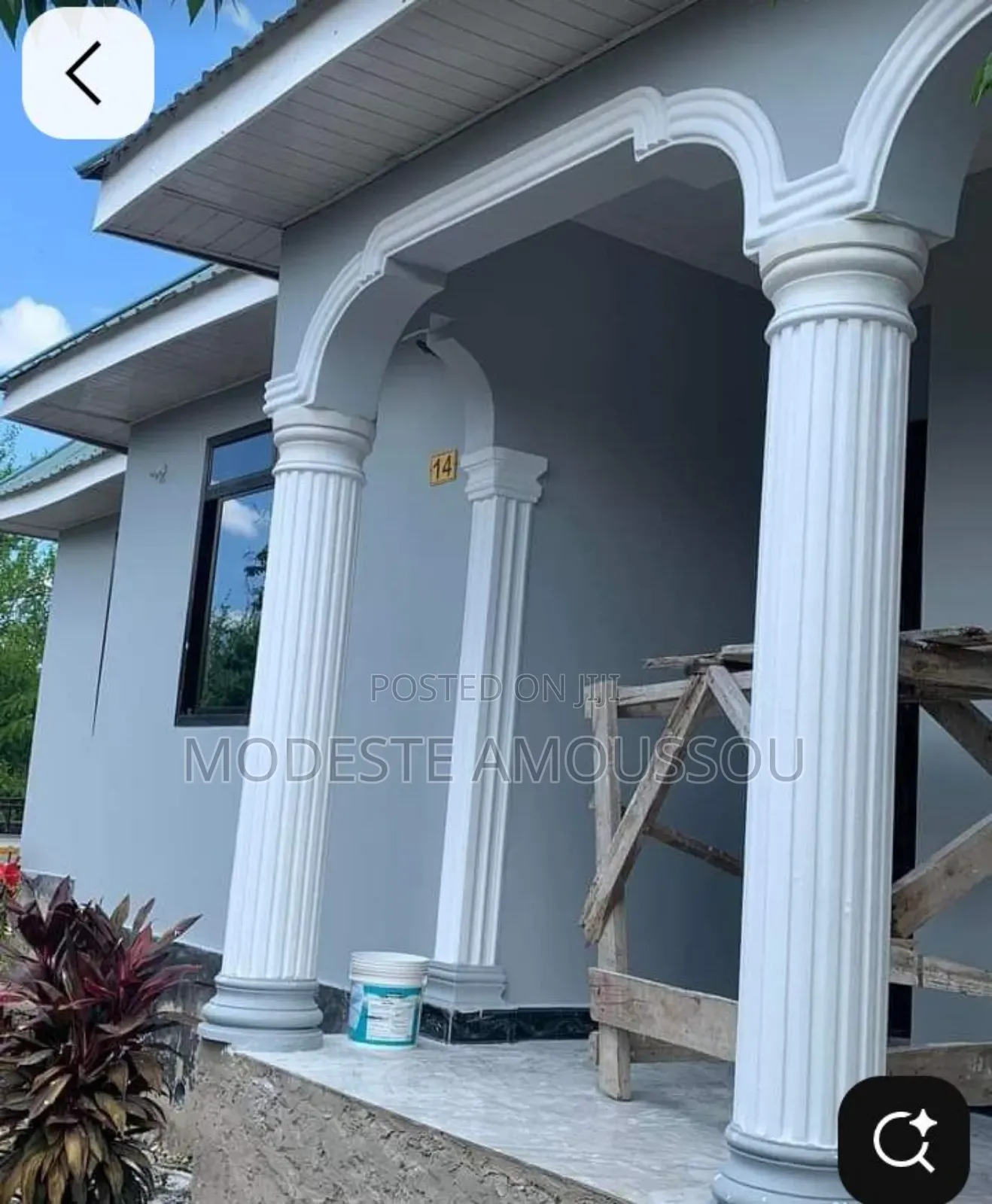 Windows and Pillars Design