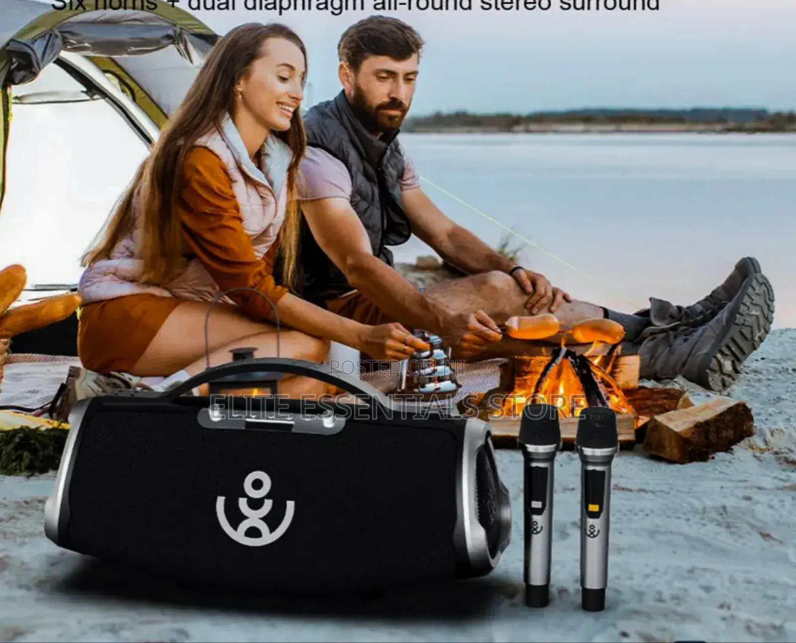Xdobo Wow Max Bluetooth Subwoofer With Wireless Microphones