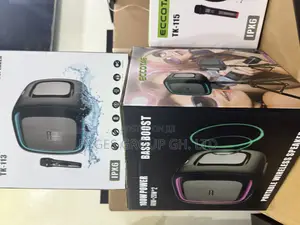 Portable Wireless Bluetooth Karaoke Speaker +Microphone