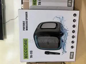 Portable Wireless Bluetooth Karaoke Speaker +Microphone