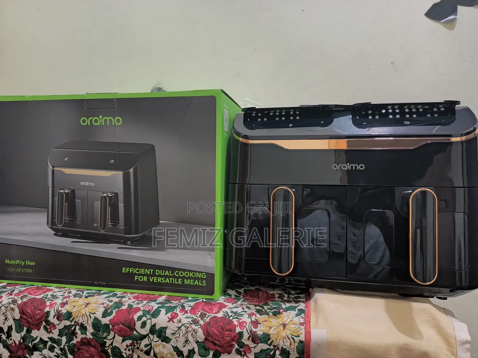Oraimo Nutrifry Duo 8l 2800w Air Fryer