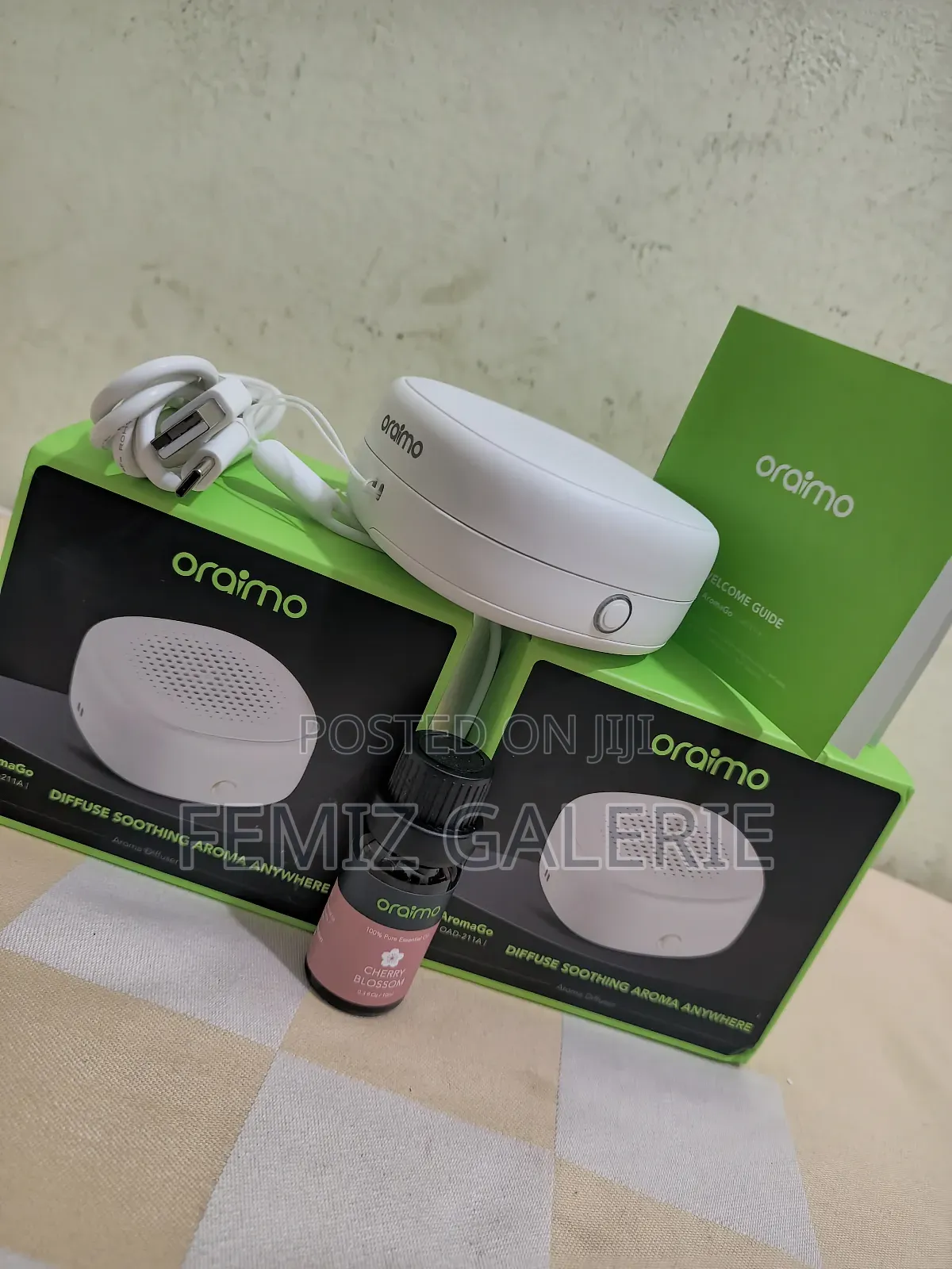 Oraimo Aromago Waterless Rechargeable Aromatherapy Diffuser