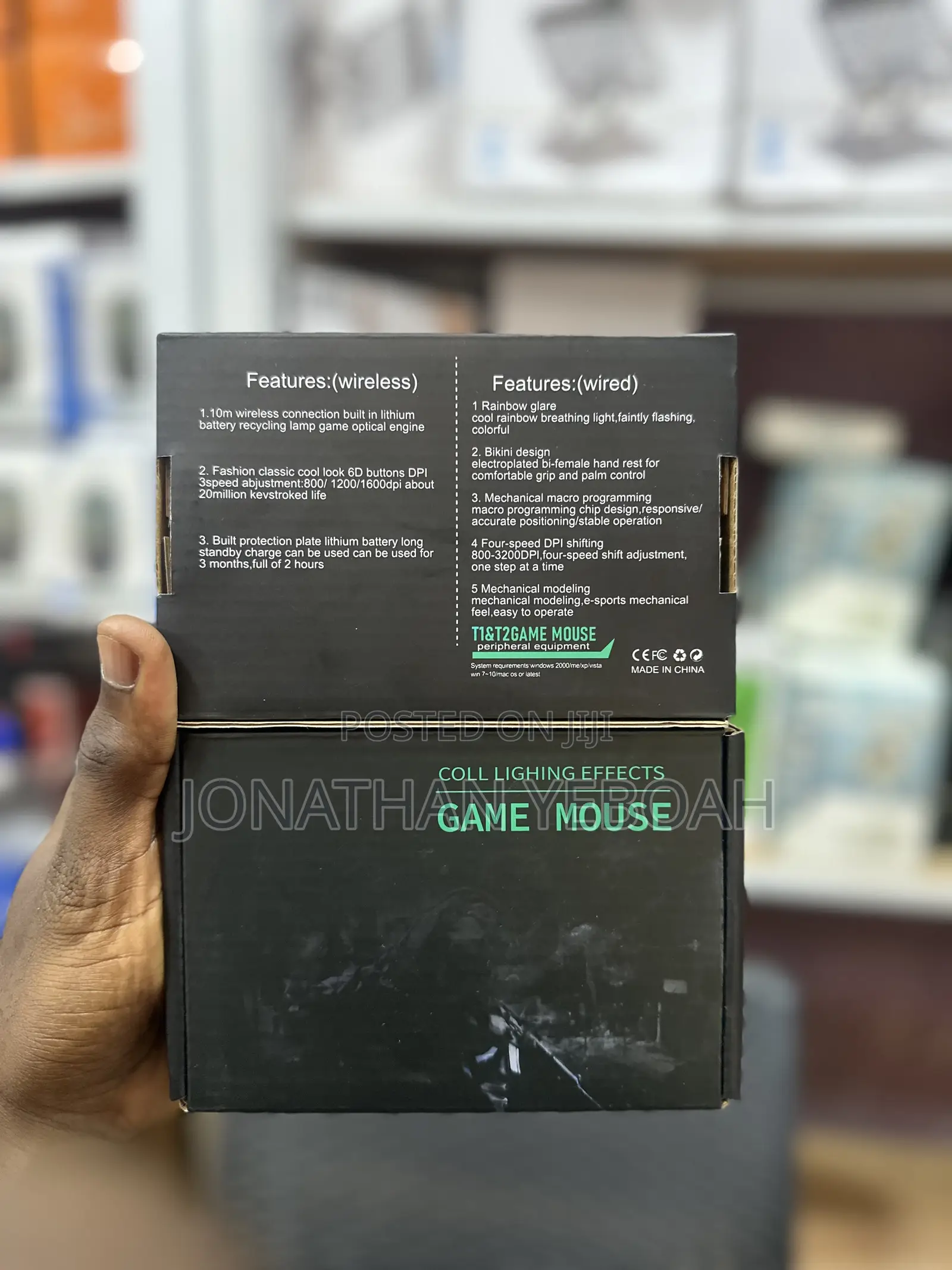 Rechargeable Bluetooth Gaming Mouse