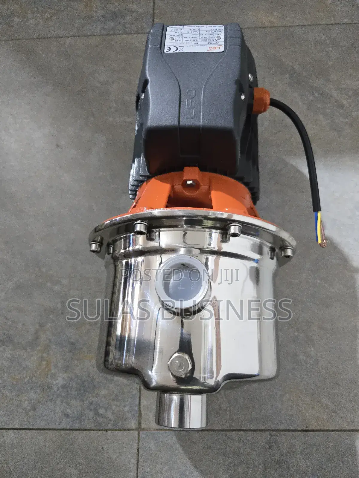 1hp Leo Stainless Pump