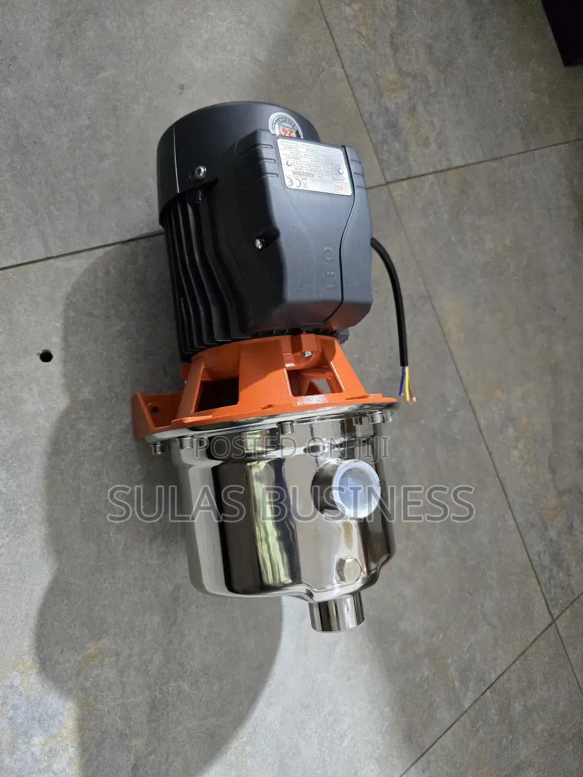1hp Leo Stainless Pump
