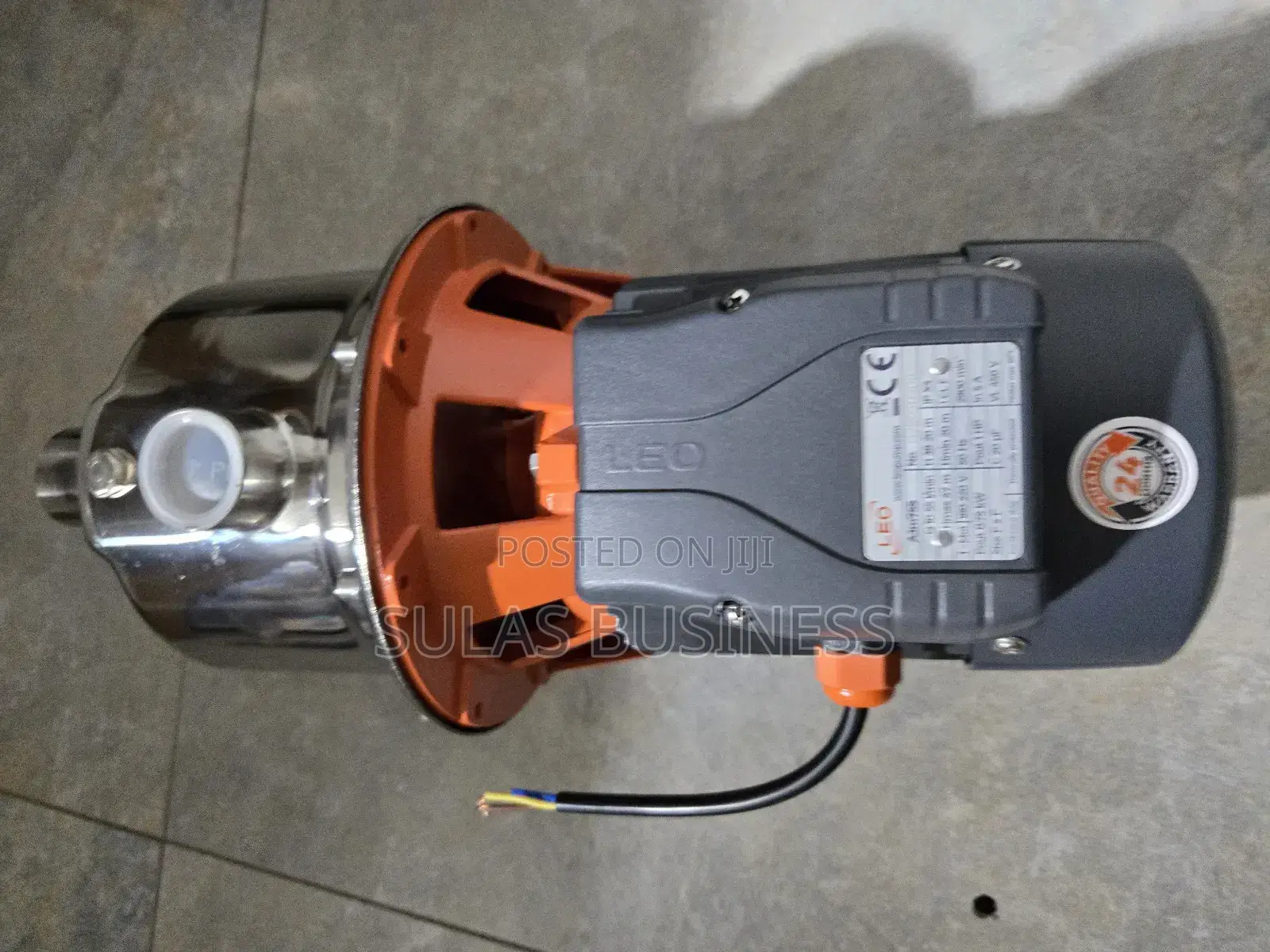 1hp Leo Stainless Pump