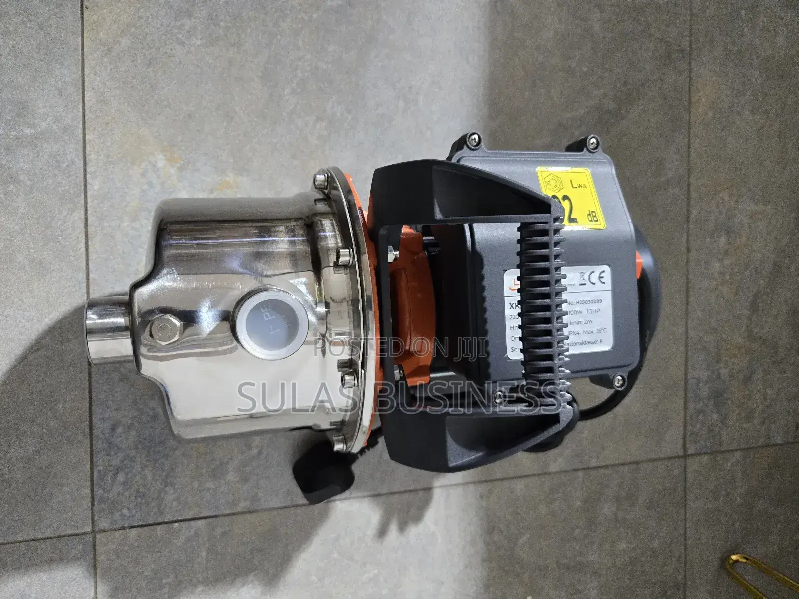 1.5 Hp Leo Stainless Still Pump