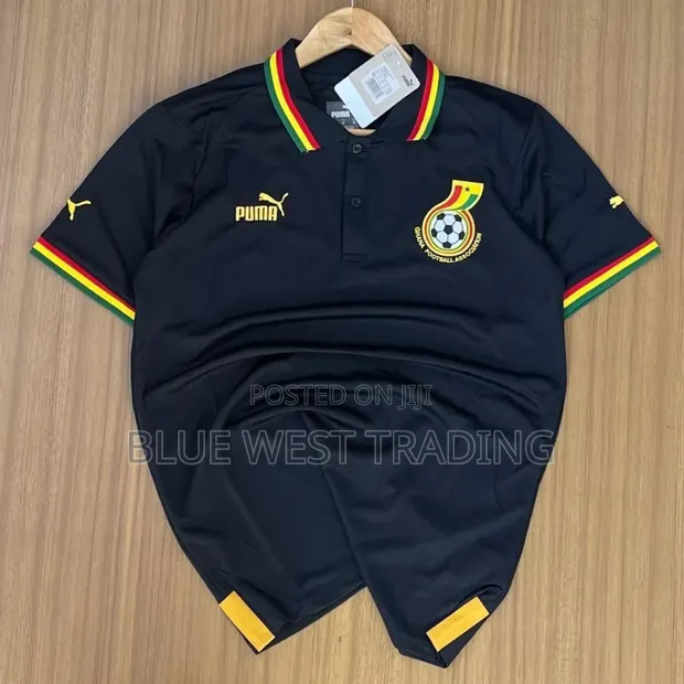 Ghana Black Stars Lacoste (Black) in Accra Metropolitan Clothing