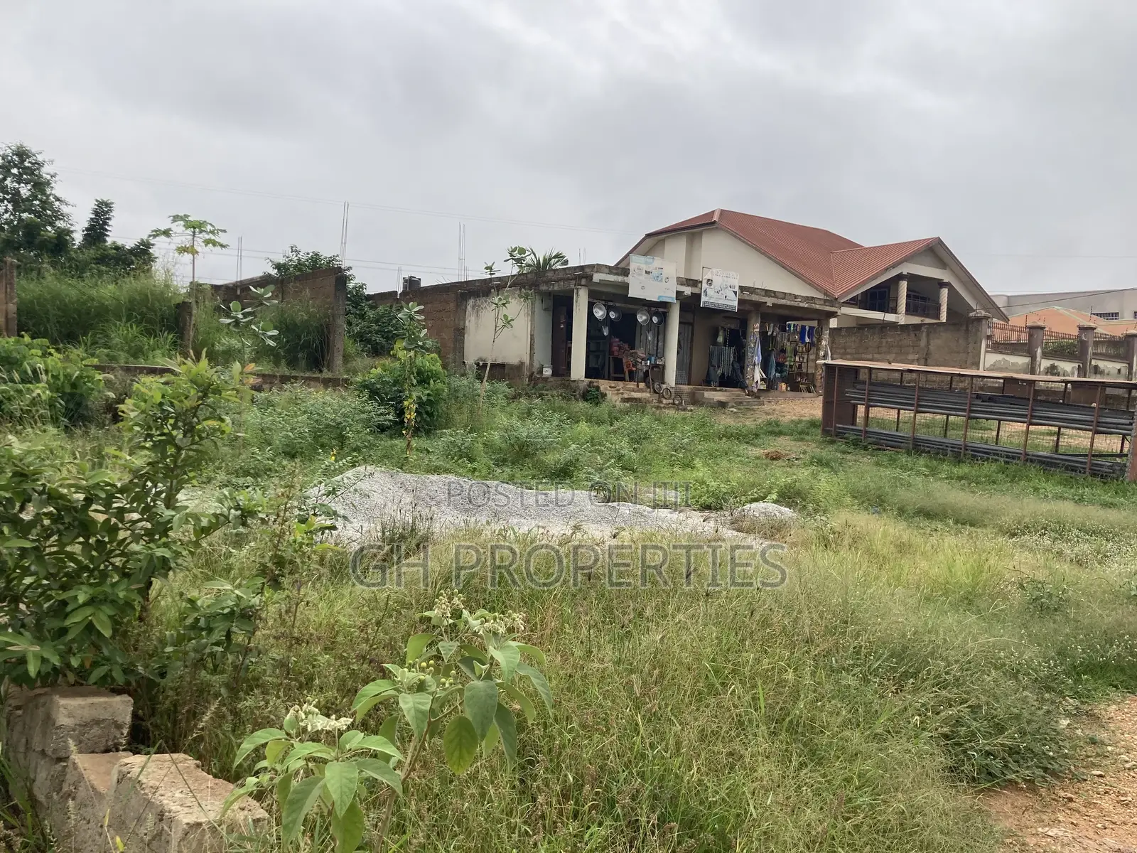 One Big Plot for Sale at Sokoban,Ampabame Main Road.