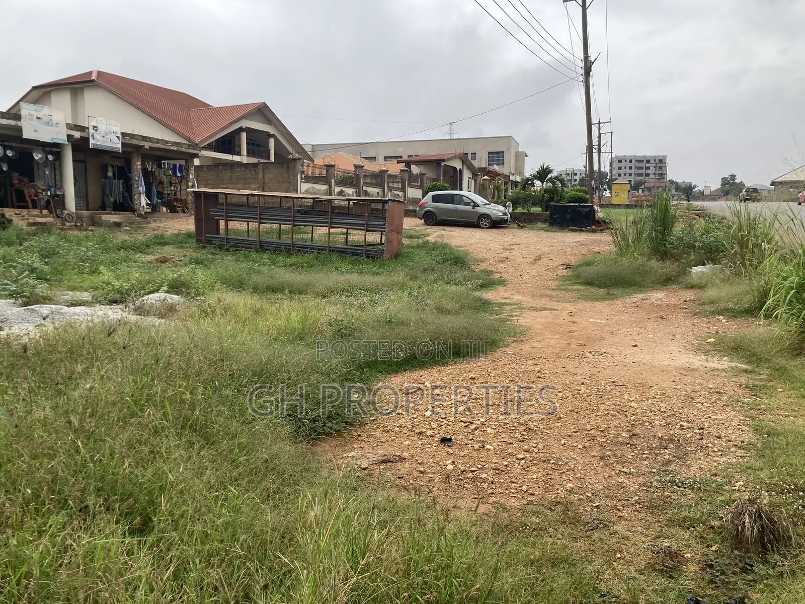 One Big Plot for Sale at Sokoban,Ampabame Main Road.