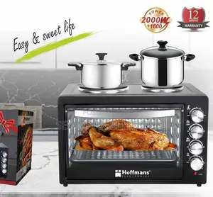 55 Liters Hoffmans Electric Oven With Hotplate