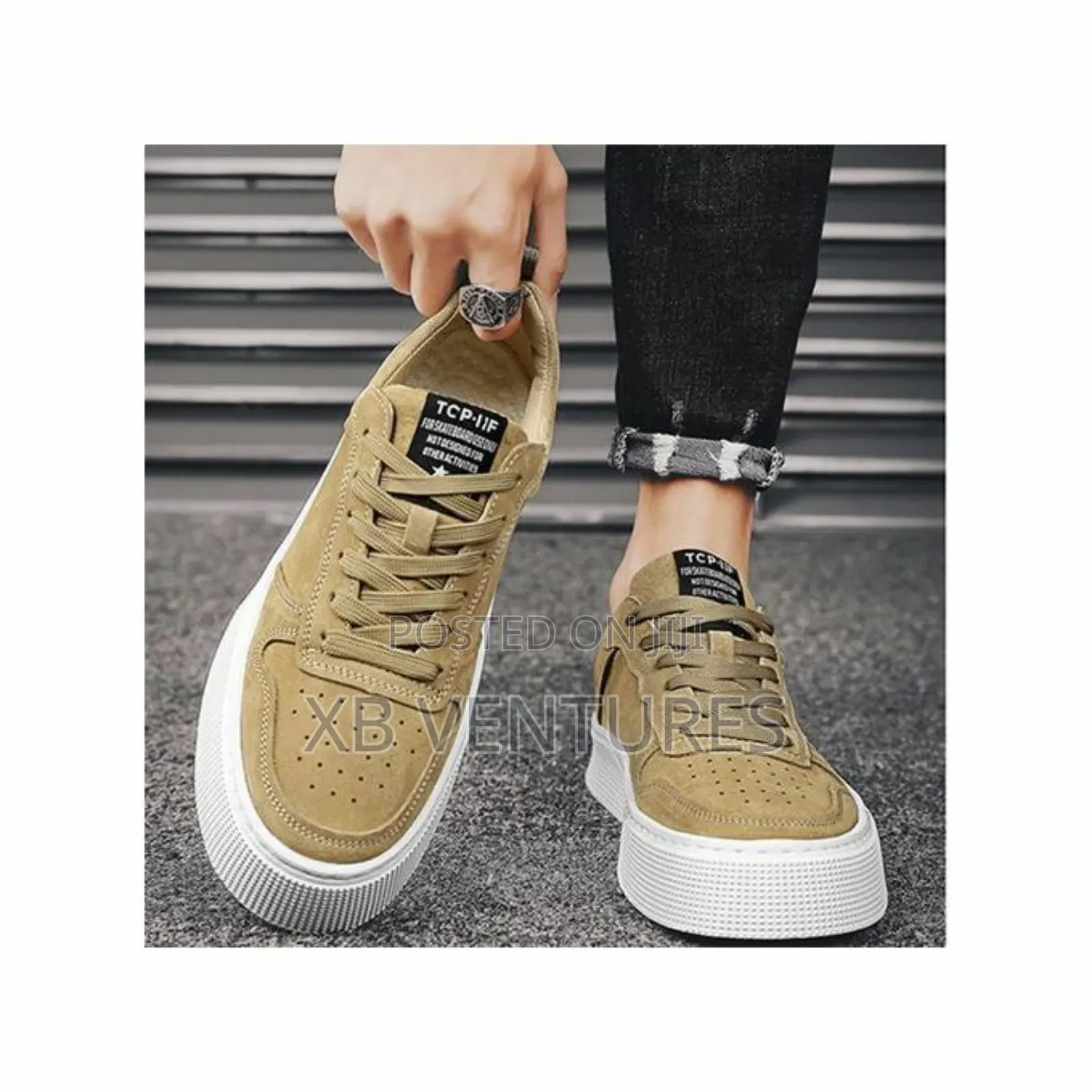 Men's Casual Board Shoes - Brown