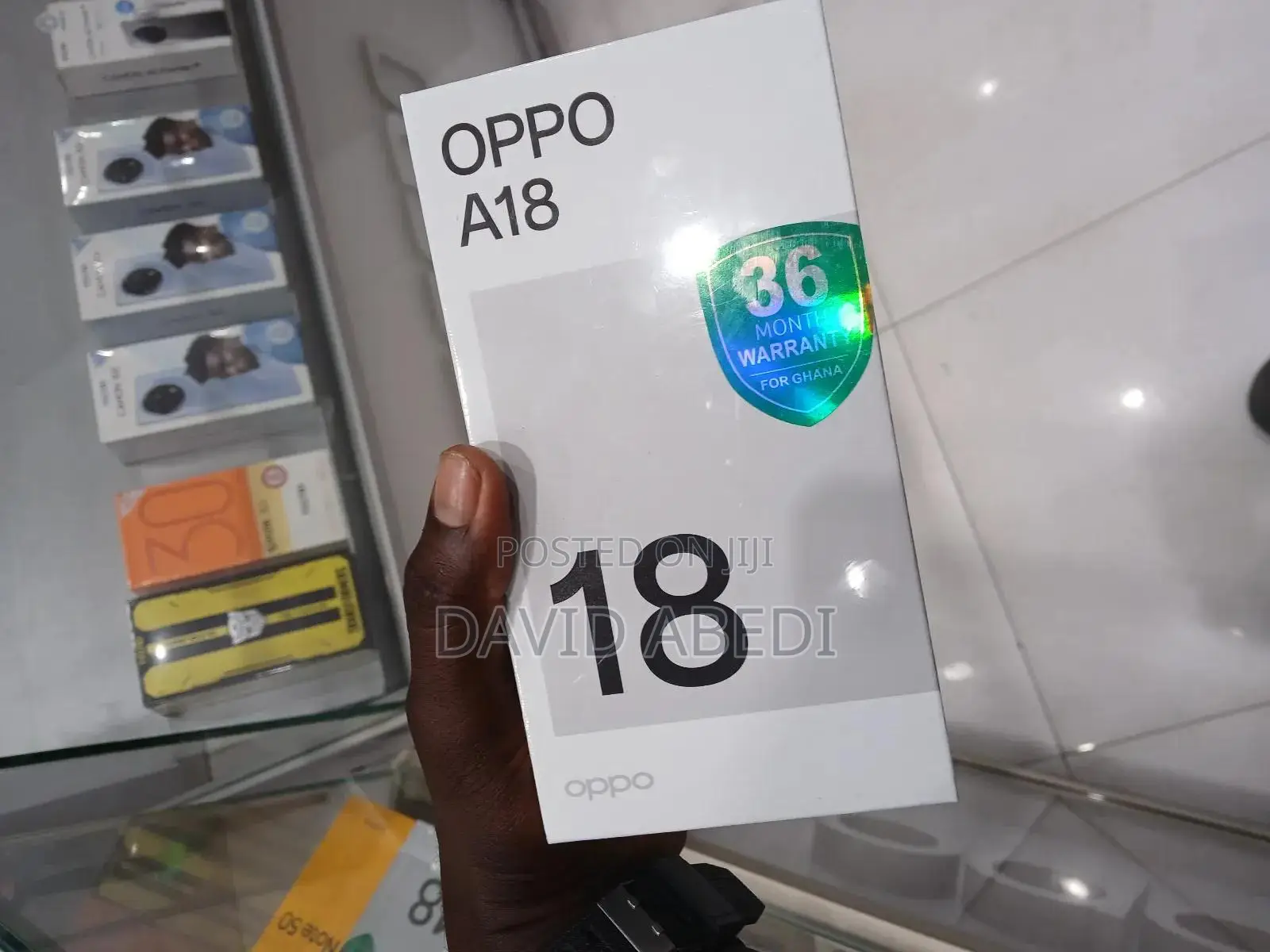 New Oppo A18 128 GB Gray