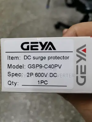 Dc Surge Protector 2p600v