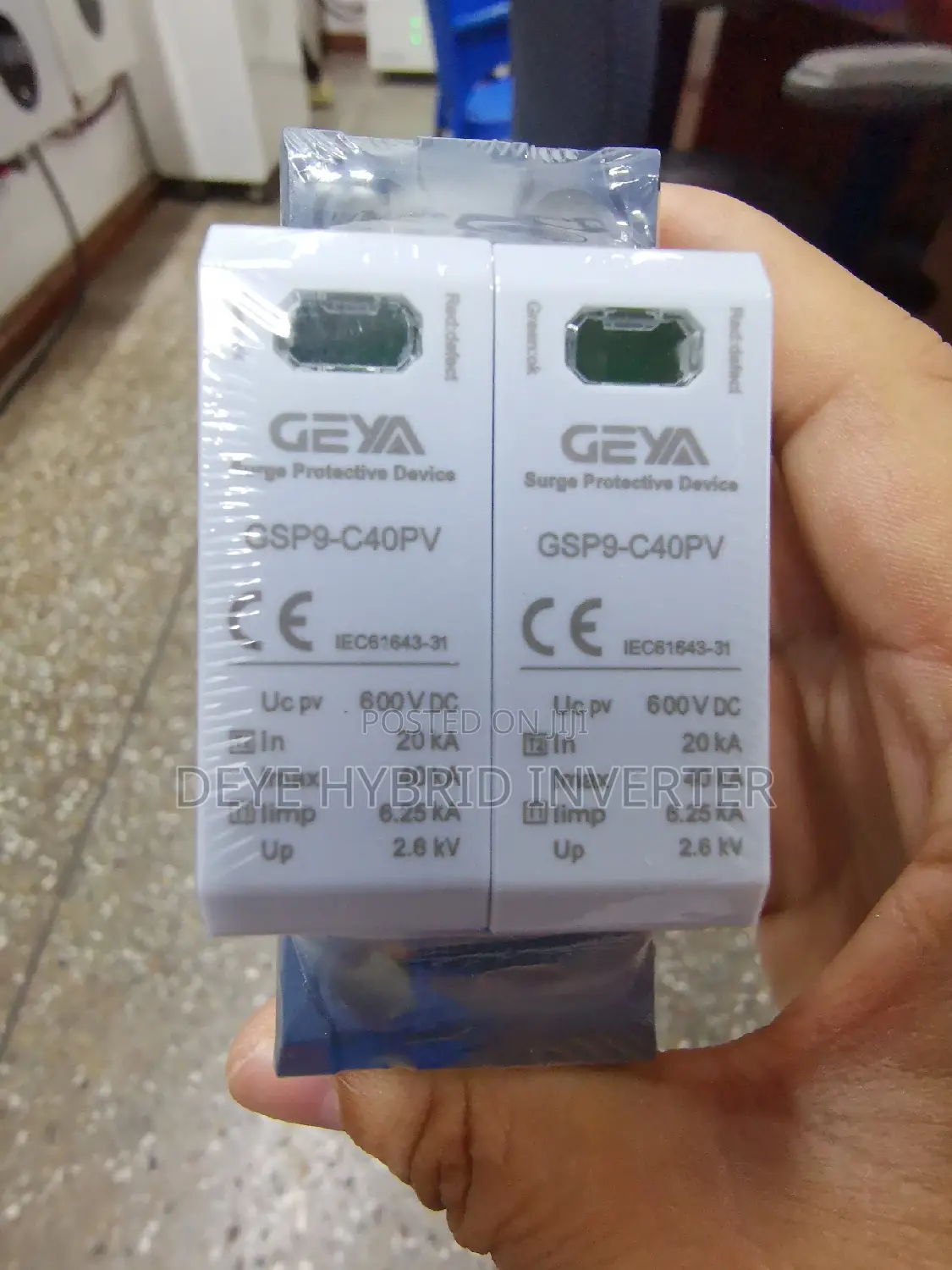 Dc Surge Protector 2p600v