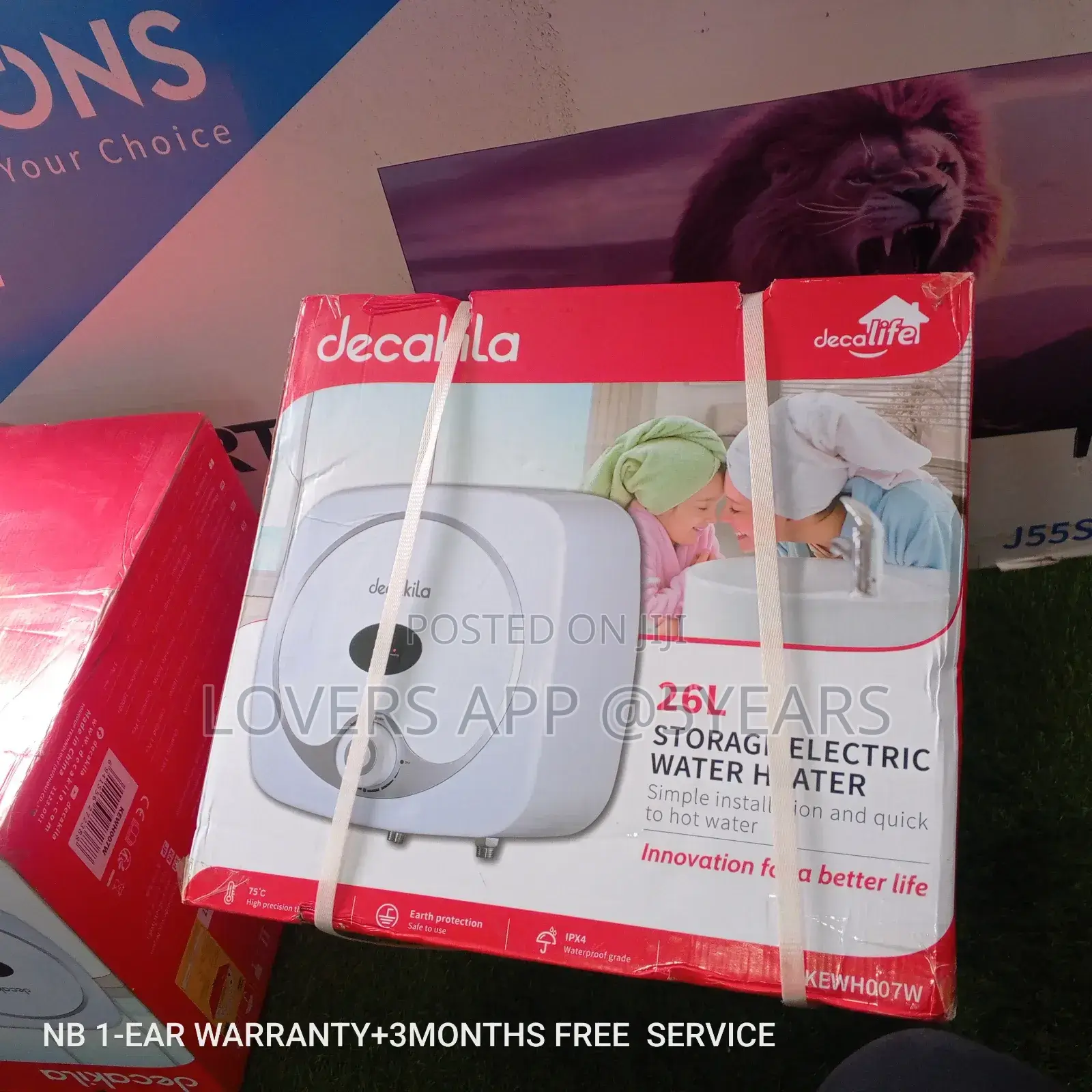 Simple Installation Storage Water Heater 2.6l