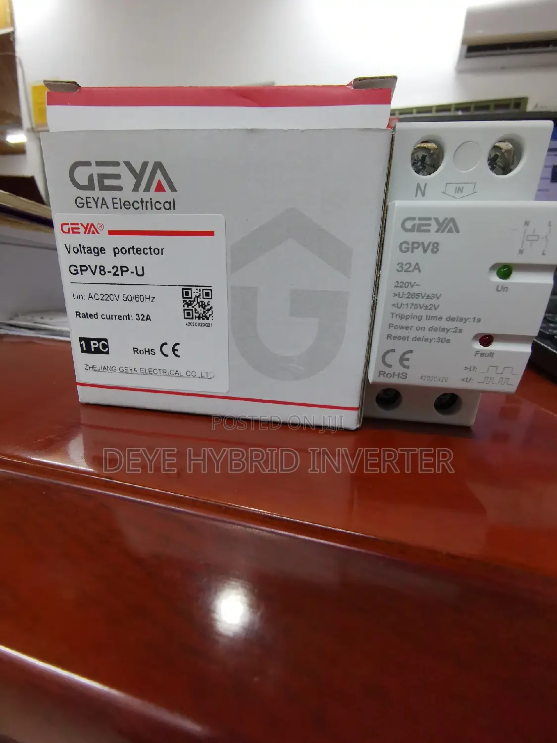 Voltage Protector 32a Single Phase