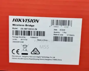 Ds-3wf1000-Ei-2n 2.4ghz 300mbps 1km Wireless Bridge Kit