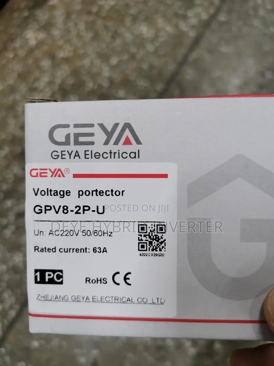 Voltage Protector 63a Single Phase