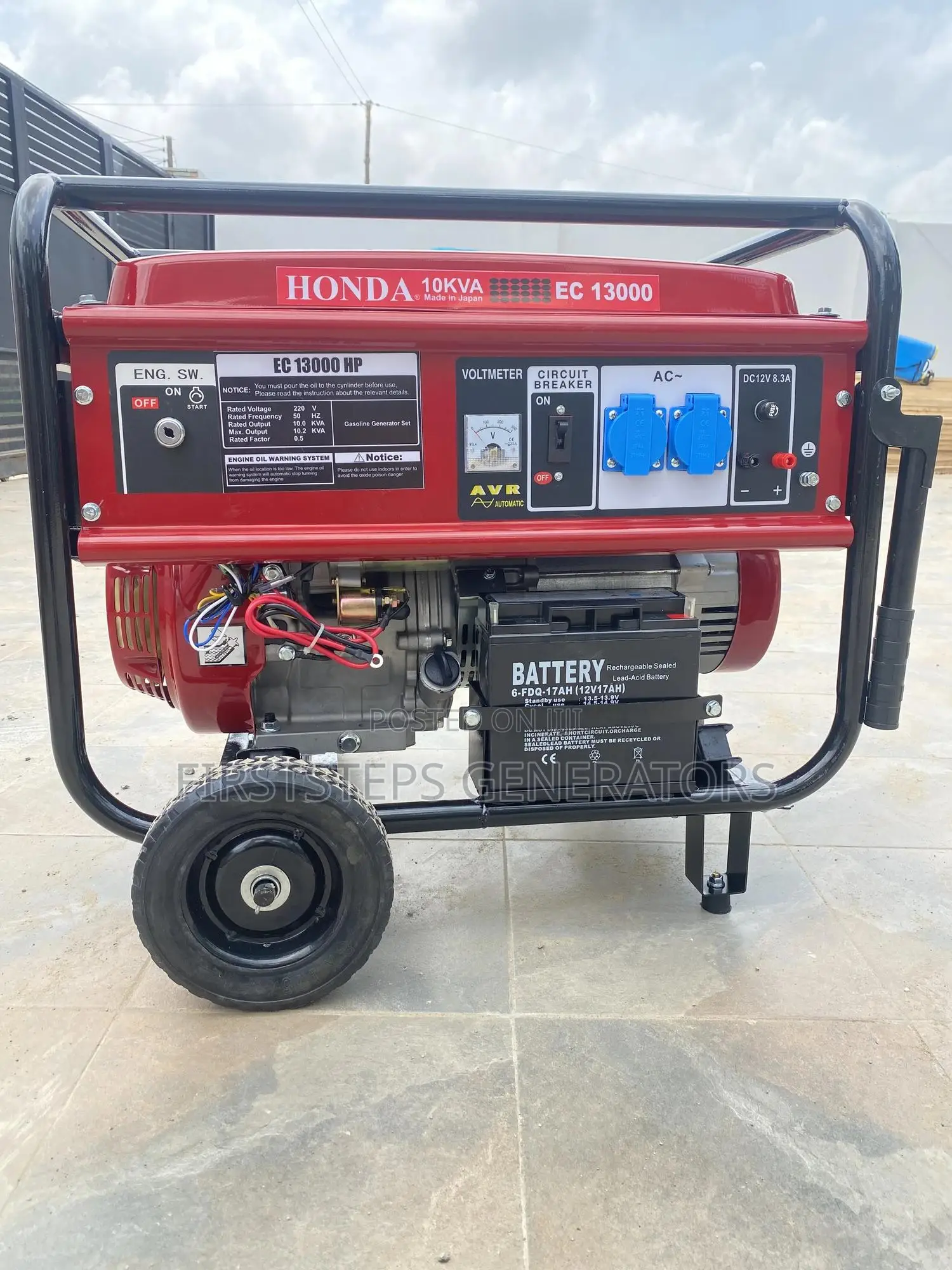 Honda Silent New Model Generator 13 Horsepower 2025 Genset