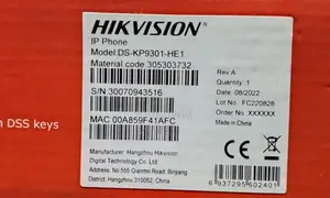 Ds-Kp9301-He1 Android Sip Phone Ip Phone
