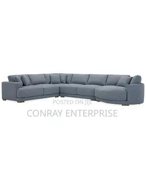 Vasher 166” 4-Pc Fabric Sectional Sofa With Cuddler.