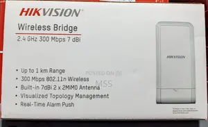 2.4ghz 300mbps 1km Wireless Bridge Kit Station