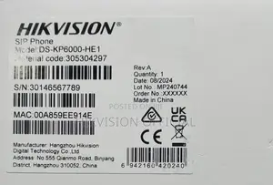 Sip Phone (Ip Phone) Hikvision