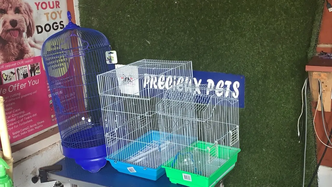 3 Different Size of Parrots Cages